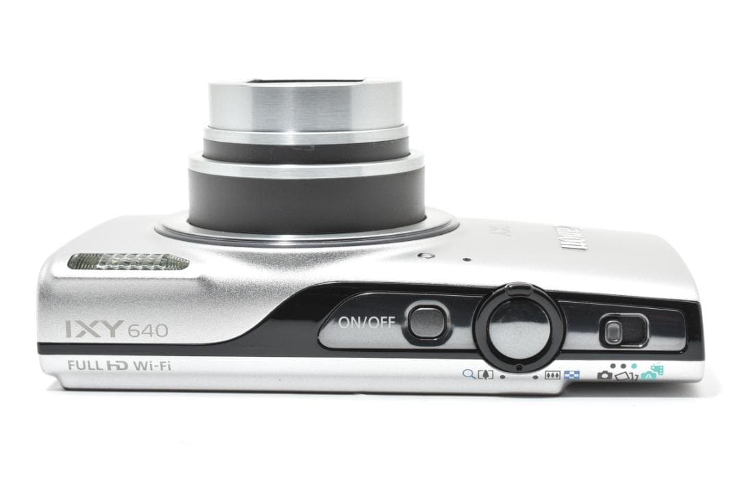 Canon IXY 640 コンパクトデジタルカメラ シルバー キヤノン