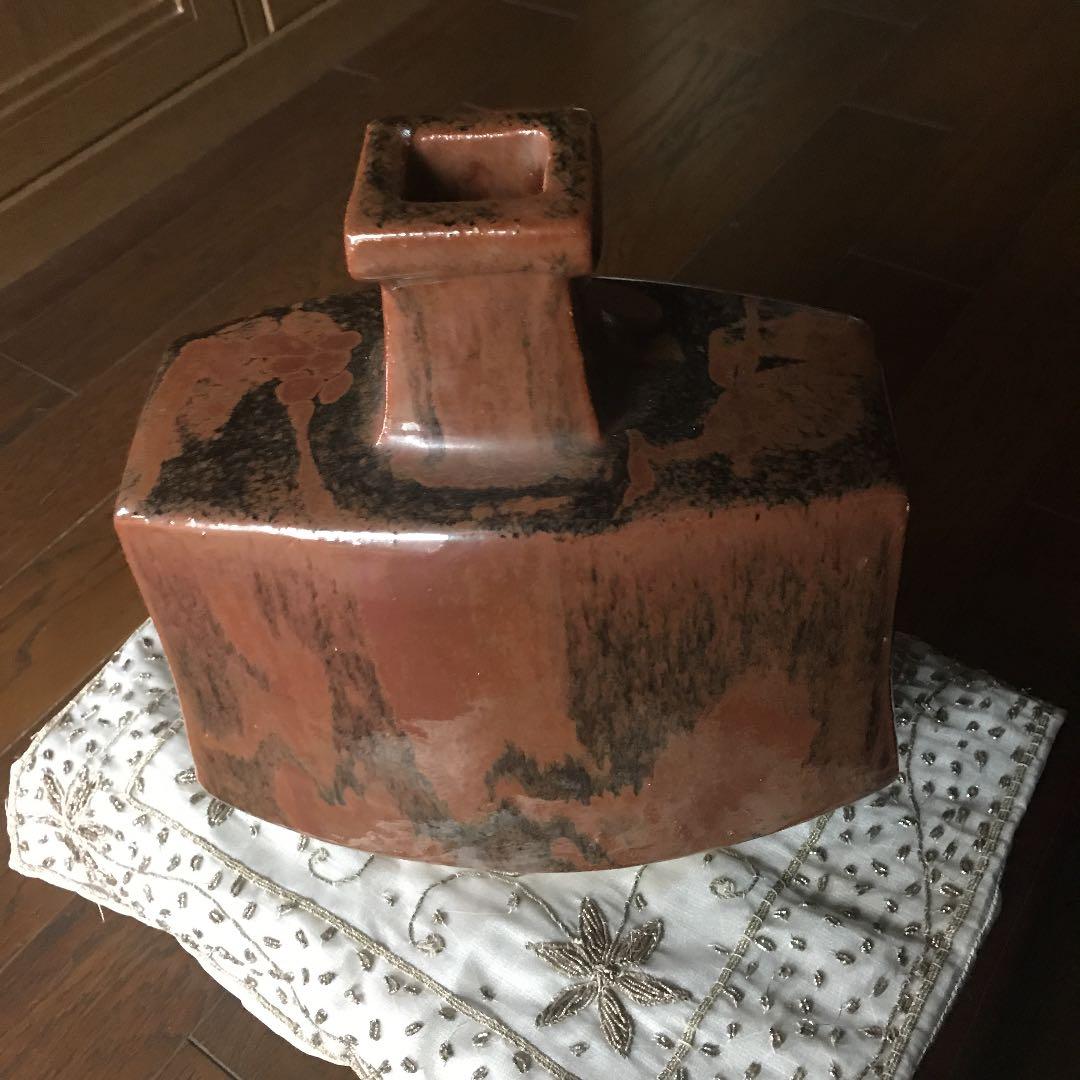 花瓶　手焼　置き物にも　　手作り