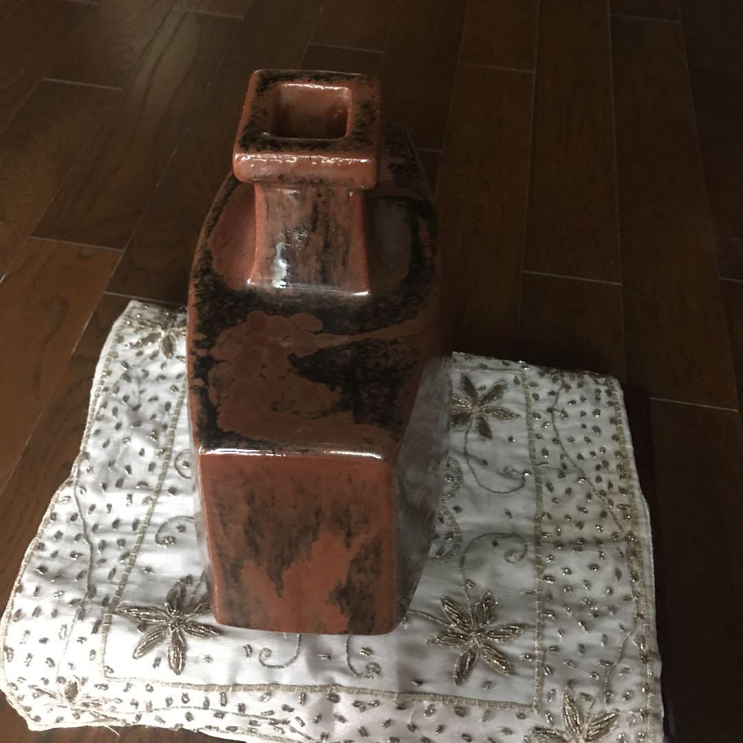 花瓶　手焼　置き物にも　　手作り