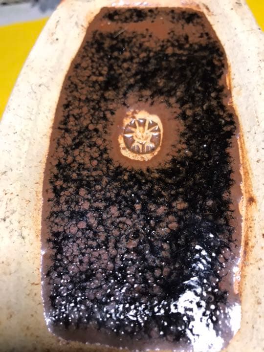 花瓶　手焼　置き物にも　　手作り