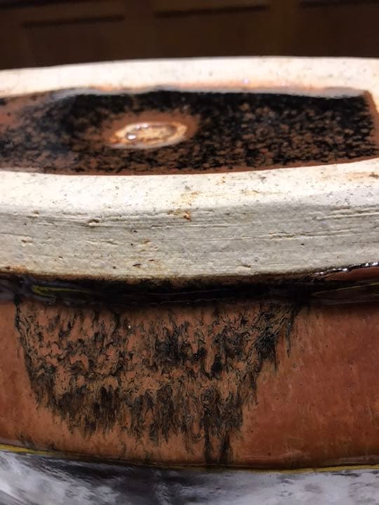 花瓶　手焼　置き物にも　　手作り