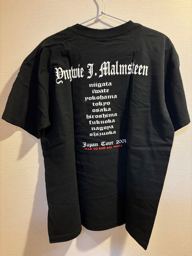 イングヴェイマルムスティーン 来日記念ツアーTシャツ ライジングフォース
