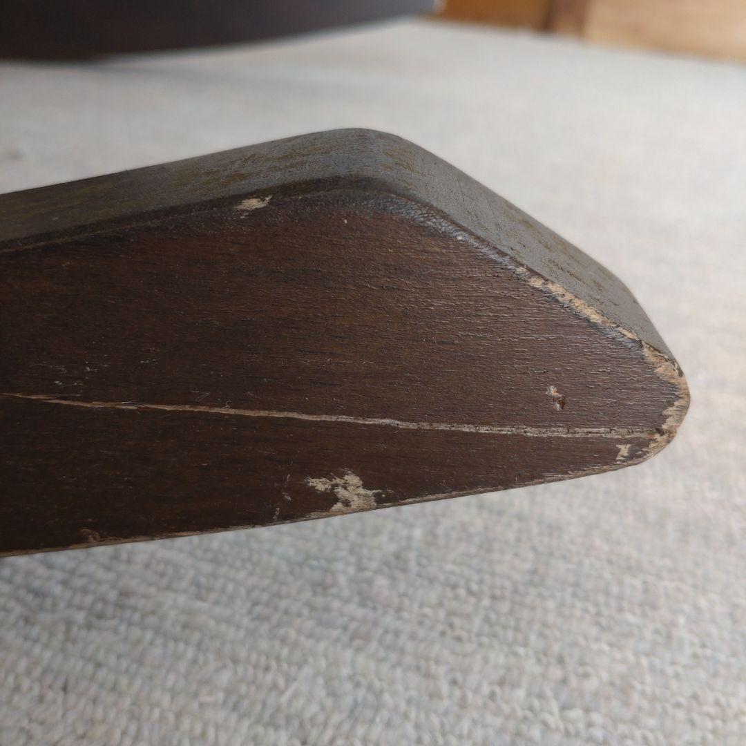 【飛騨家具】ダークブラウン ロッキングチェア アンティーク家具　レトロ