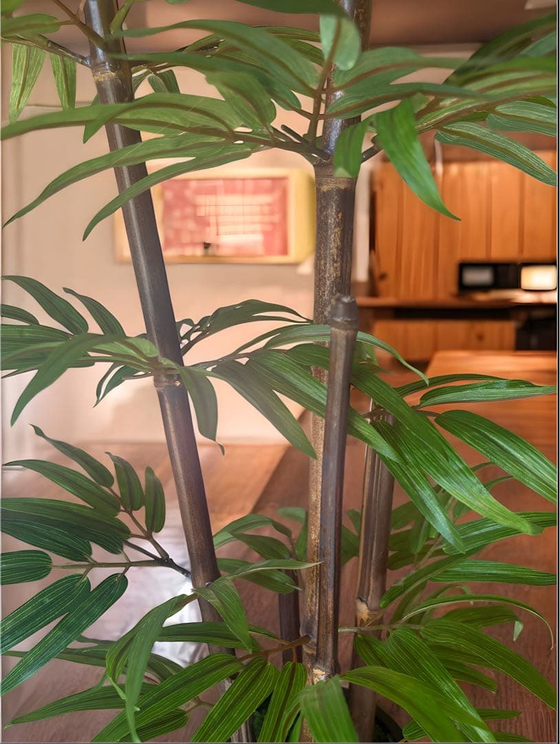 光触媒　人工観葉植物　ウォールグリーン　フェイクグリーン　黒竹7342
