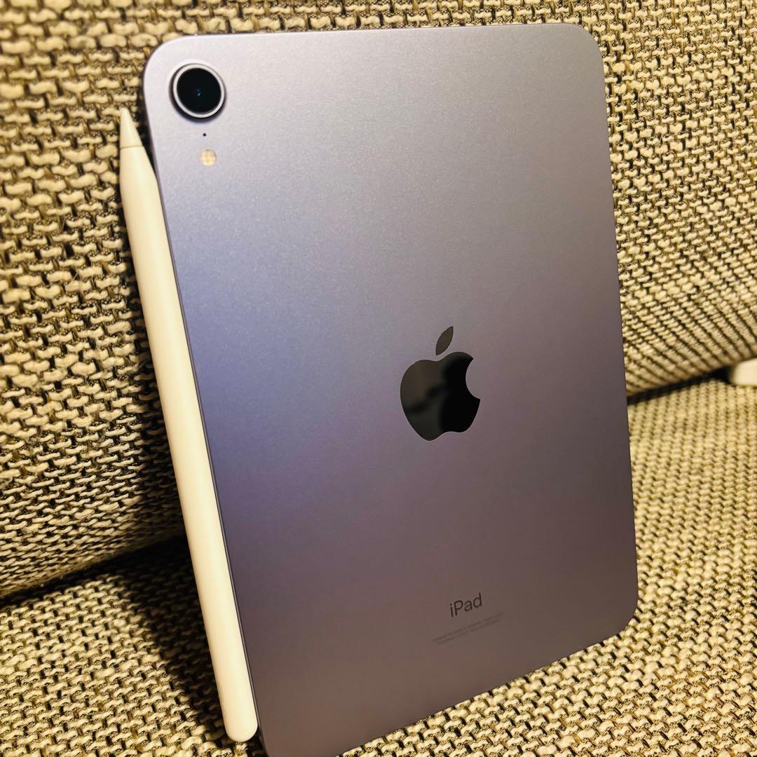 バラ可:iPad mini 第6世代 + ケース + Apple Pencil