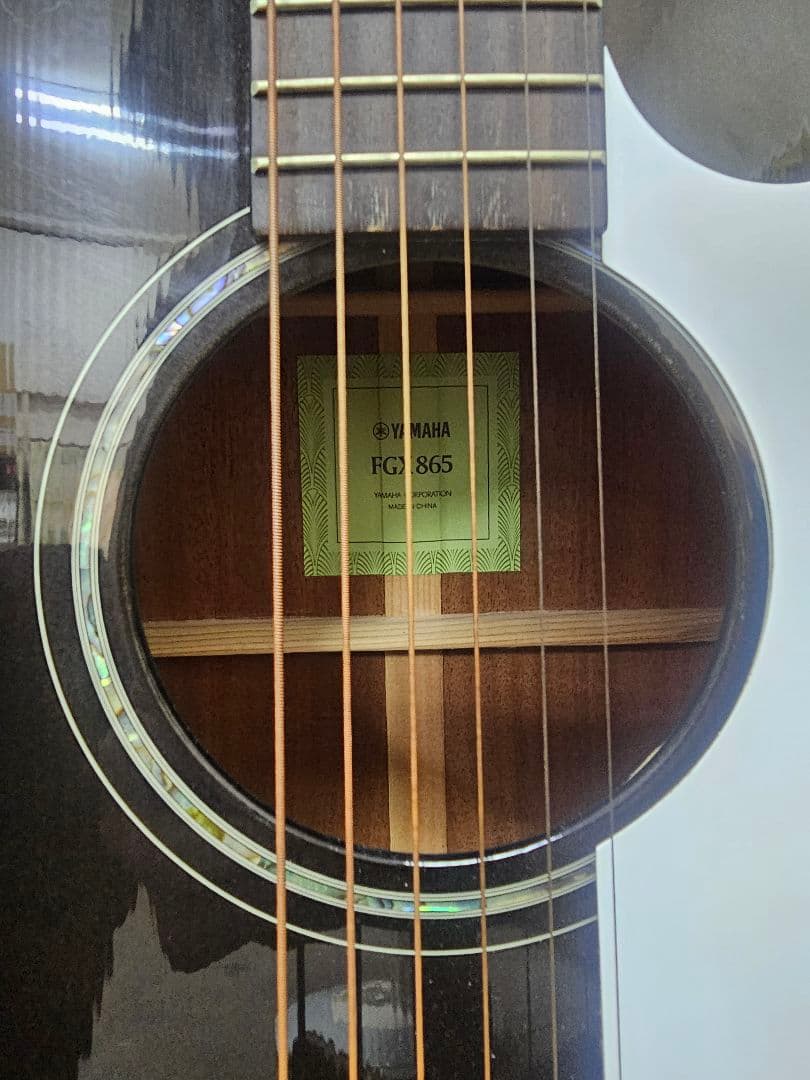 Yamaha+島村 FGX865 TLB オール単版のエレアコ