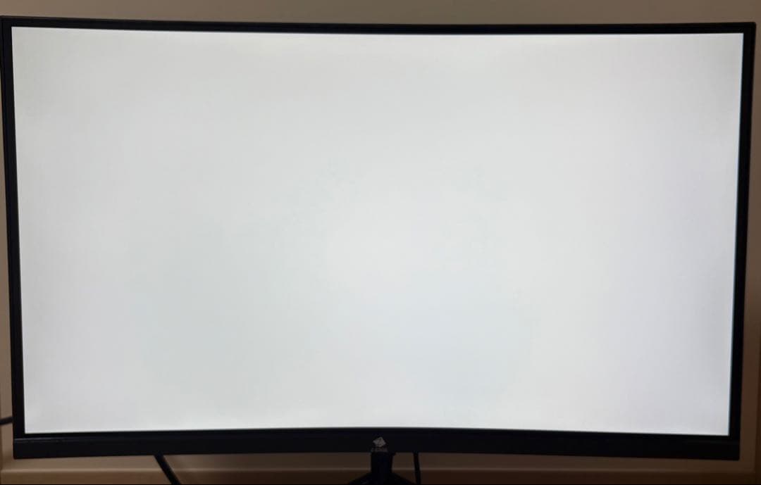 Z-Edge湾曲ゲーミングモニター 24型 180Hz 1ms スピーカー　無傷