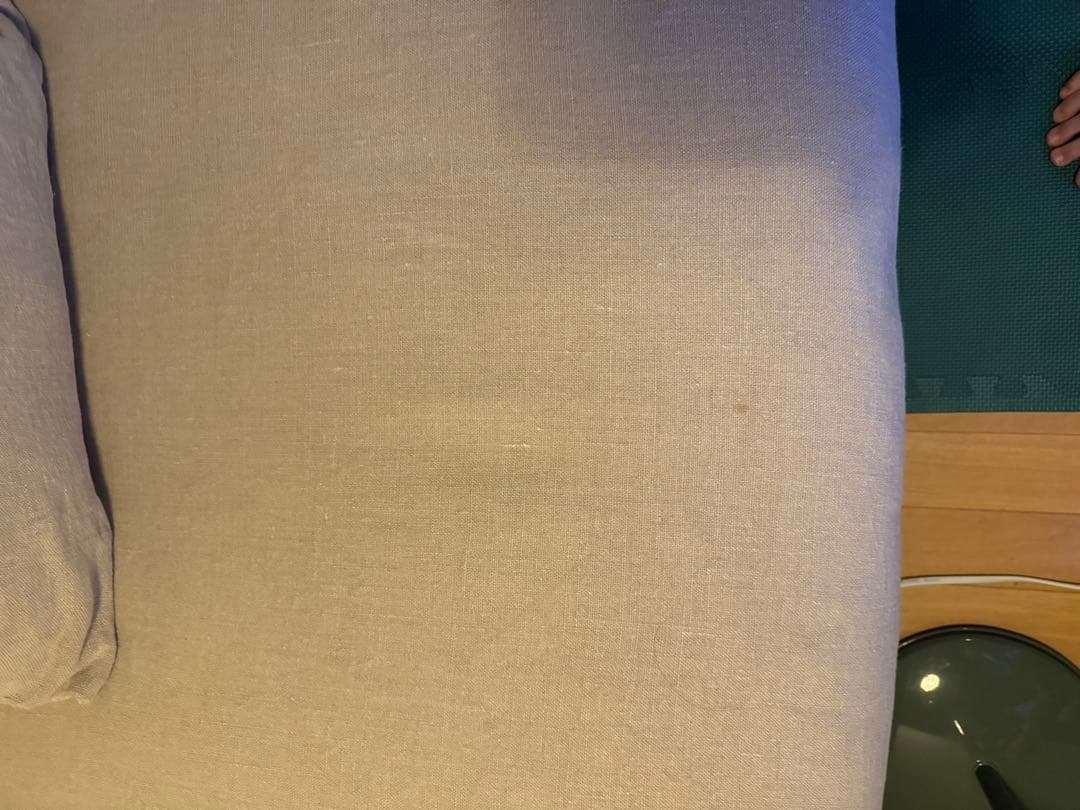 リセノ AGRA ソファ 3人掛け リネン生地