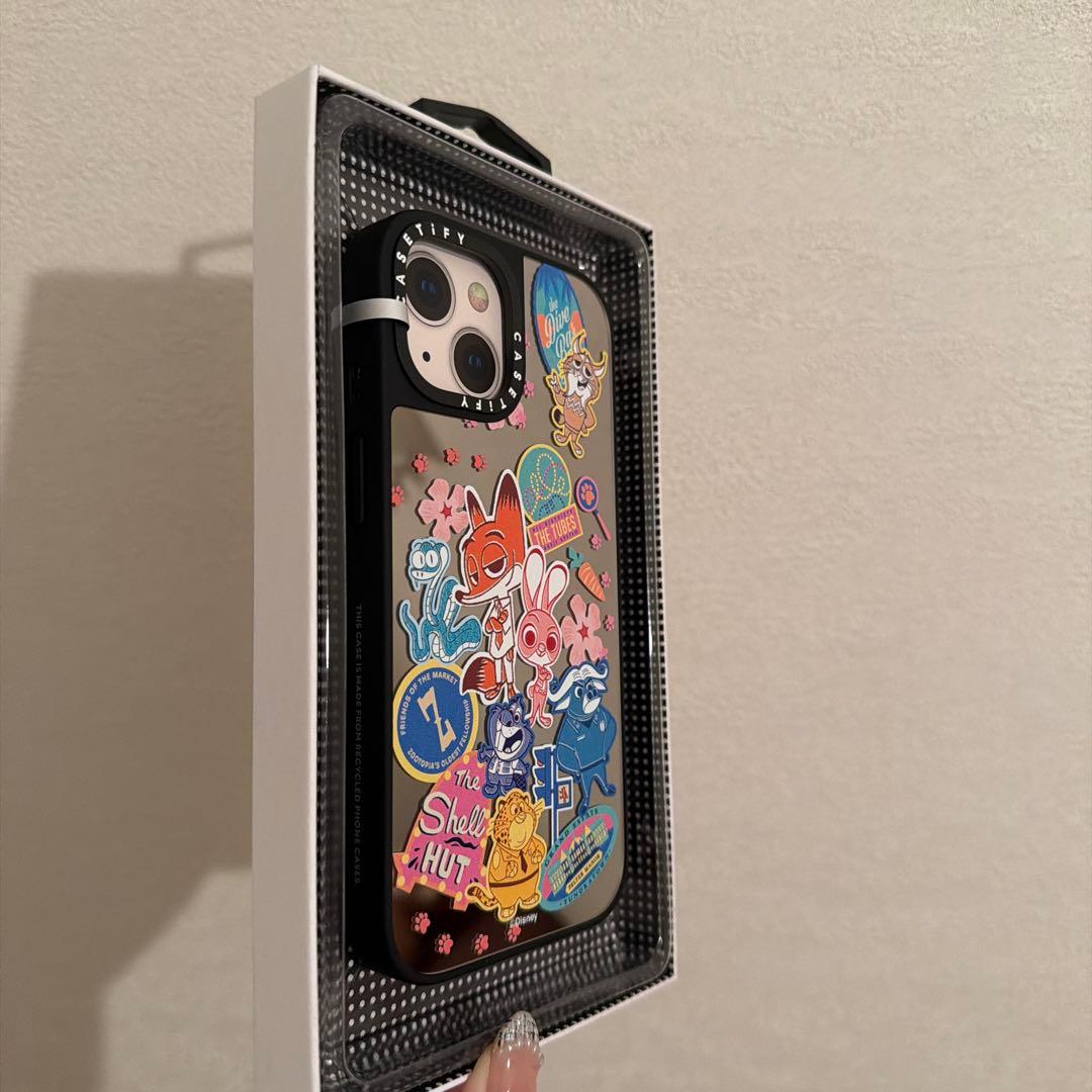 注文してから届く間にスマホが壊れてしまい新品です ズートピア2とコラボケースです
