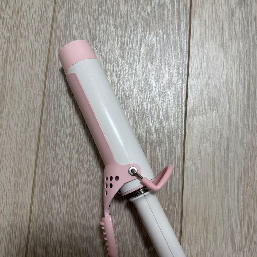 VODANA グラムウェーブカーリングアイロン ストロベリークリーム 36mm