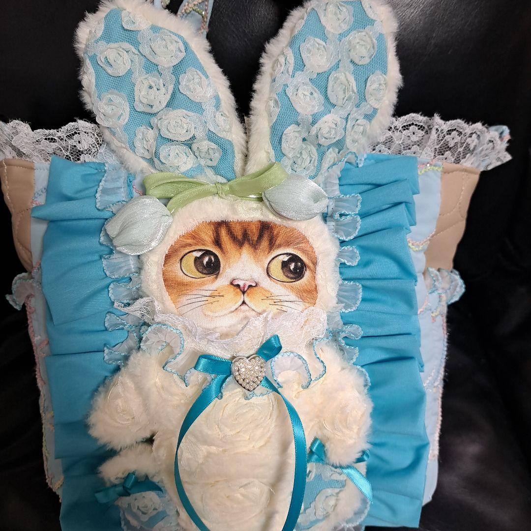 コヤンイサムチョン♥️ネコニャン スカイブルー　ピンクのお花見もう間近‼️