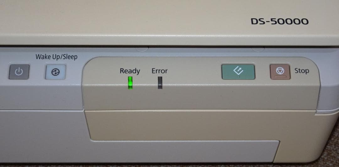 EPSON　DS-50000　A3フラットベッドスキャナ カウンタ8枚