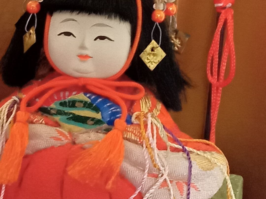 木目込みミニ雛人形