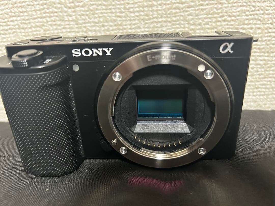 SONY ZV-E10 レンズ&フィルター&SDカード&バッテリー付き