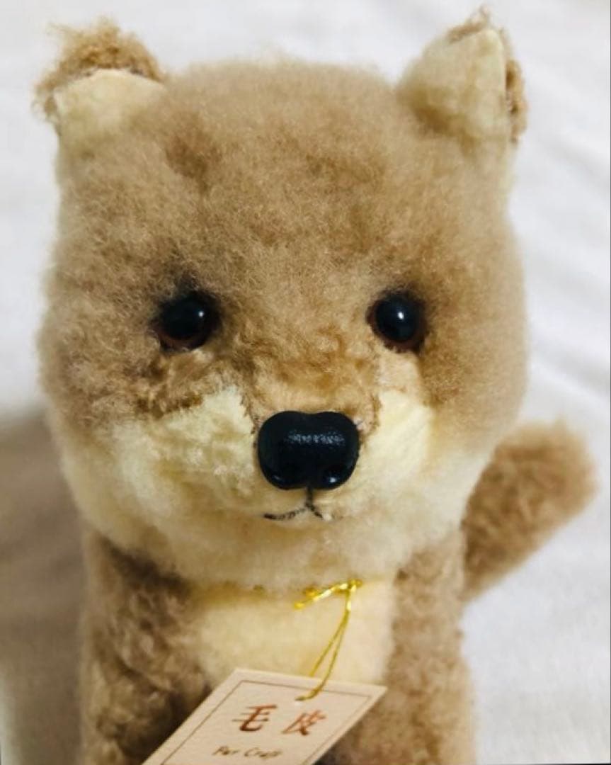 毛皮　リアル　セトクラフト　キツネ　ぬいぐるみ