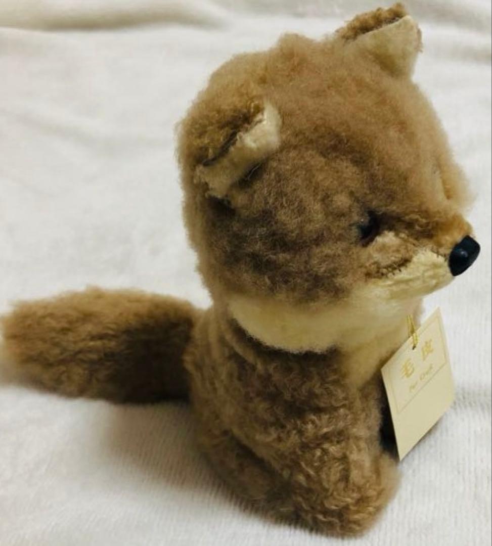 毛皮　リアル　セトクラフト　キツネ　ぬいぐるみ