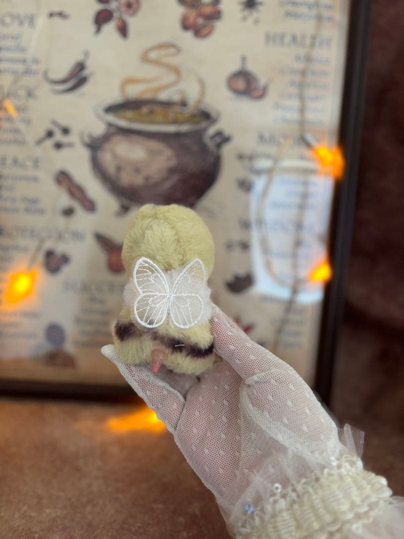 アートドール　はち幻獣　羊毛フェルト