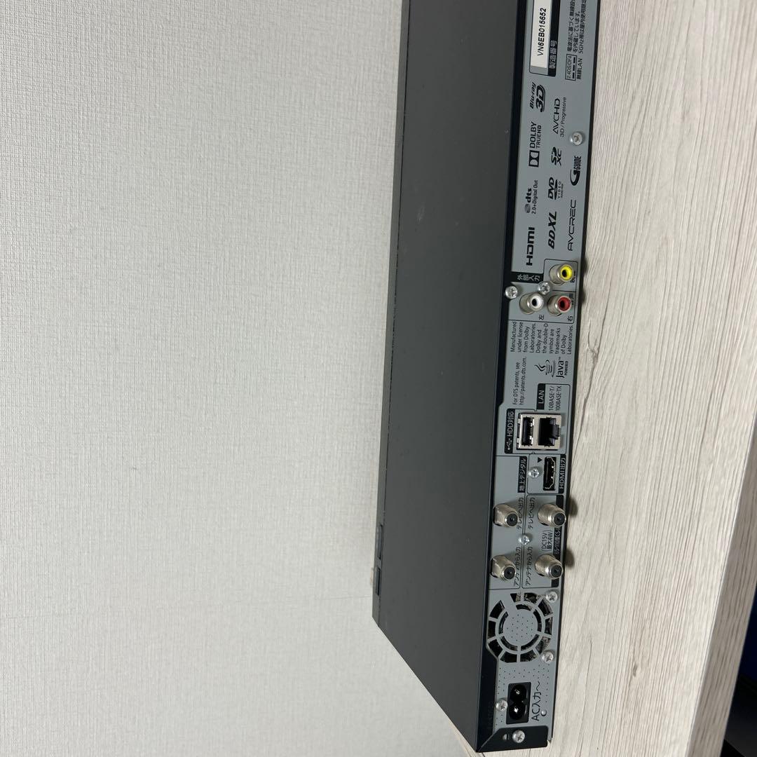 Panasonic ブルーレイレコーダー DMR-BRW1010 説明書あり