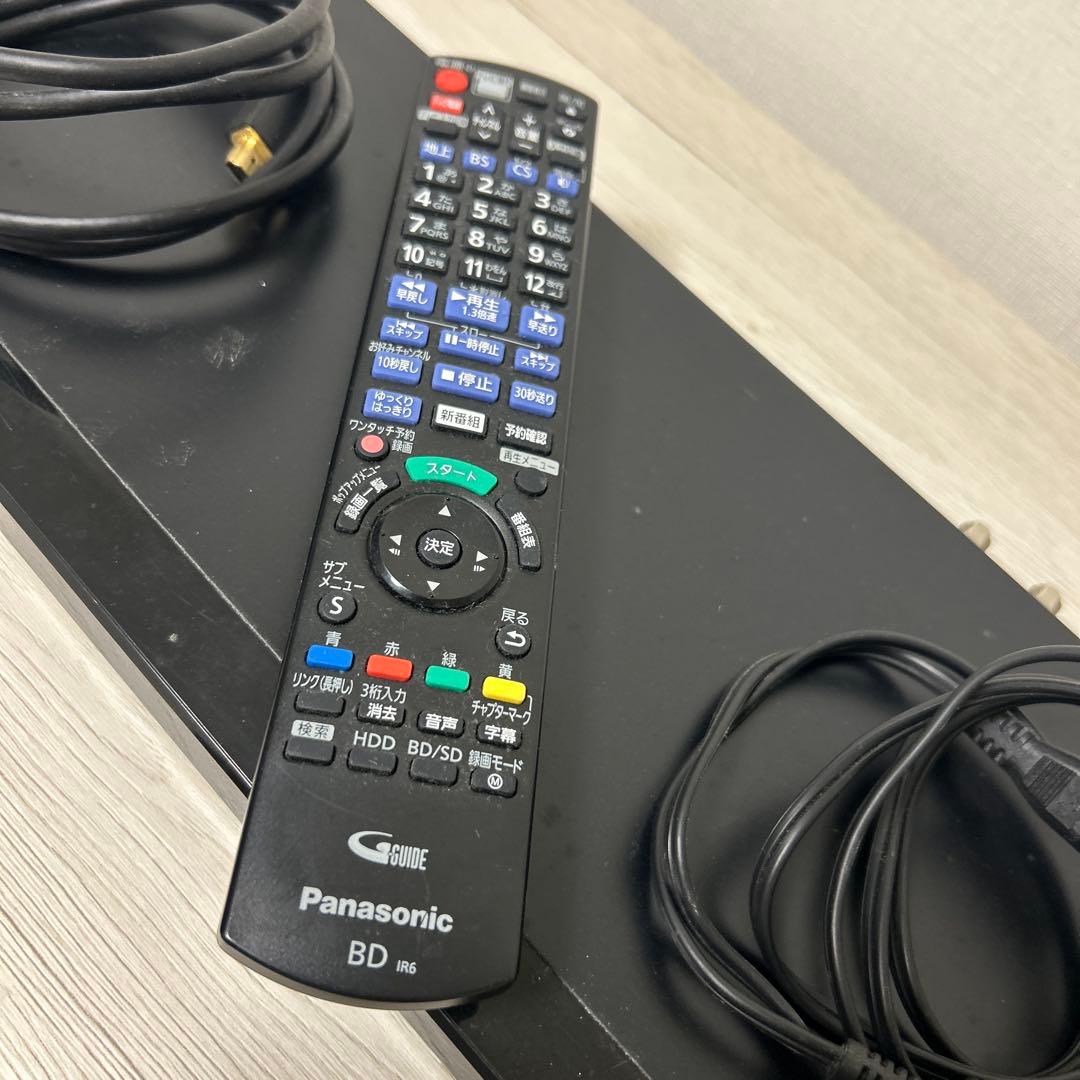 Panasonic ブルーレイレコーダー DMR-BRW1010 説明書あり