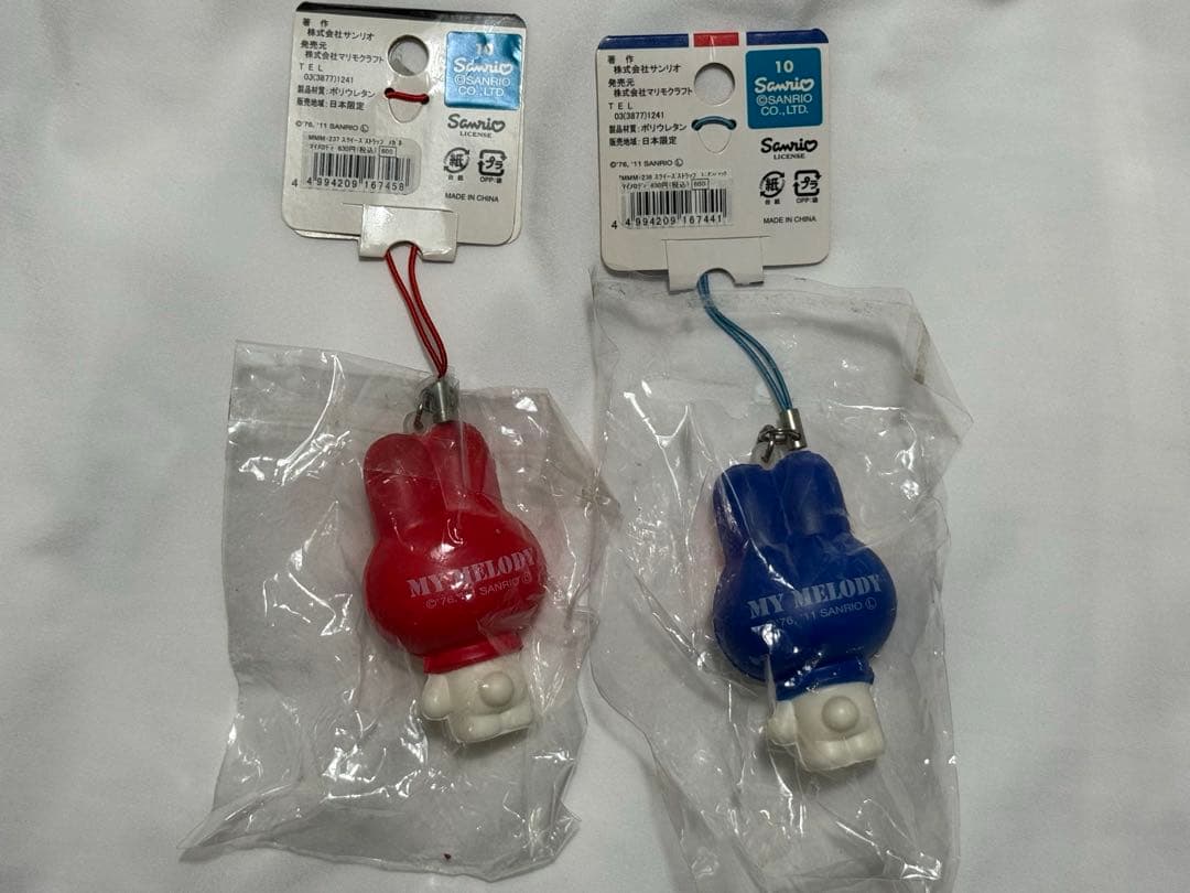 マイメロディ　サンリオ　スクイーズストラップ