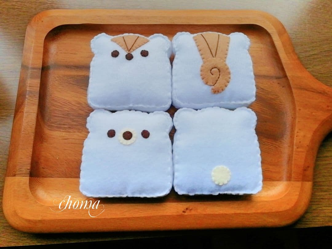 アニマルサンドイッチ＊オーダーページ＊フェルトおままごと