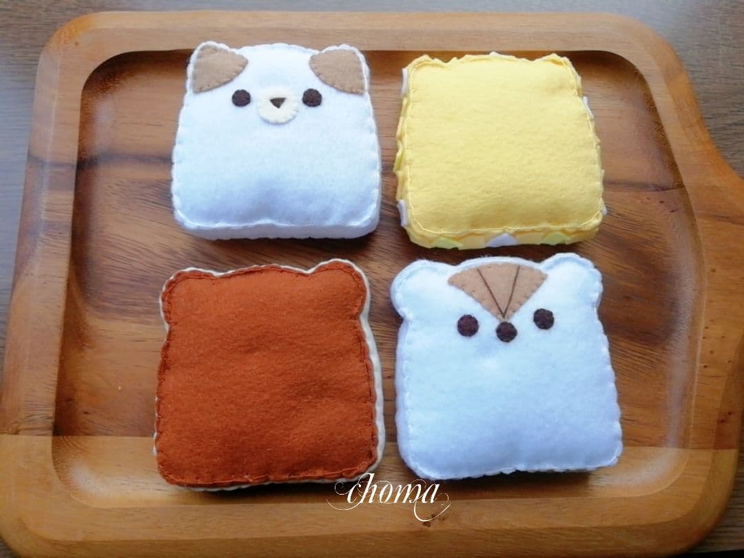 アニマルサンドイッチ＊オーダーページ＊フェルトおままごと