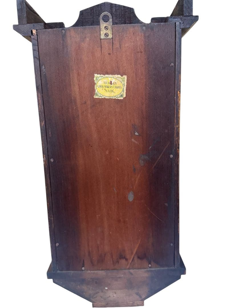 愛知時計　ゼンマイ時計　ボンボン時計　ヴィンテージ　柱時計　レトロ時計