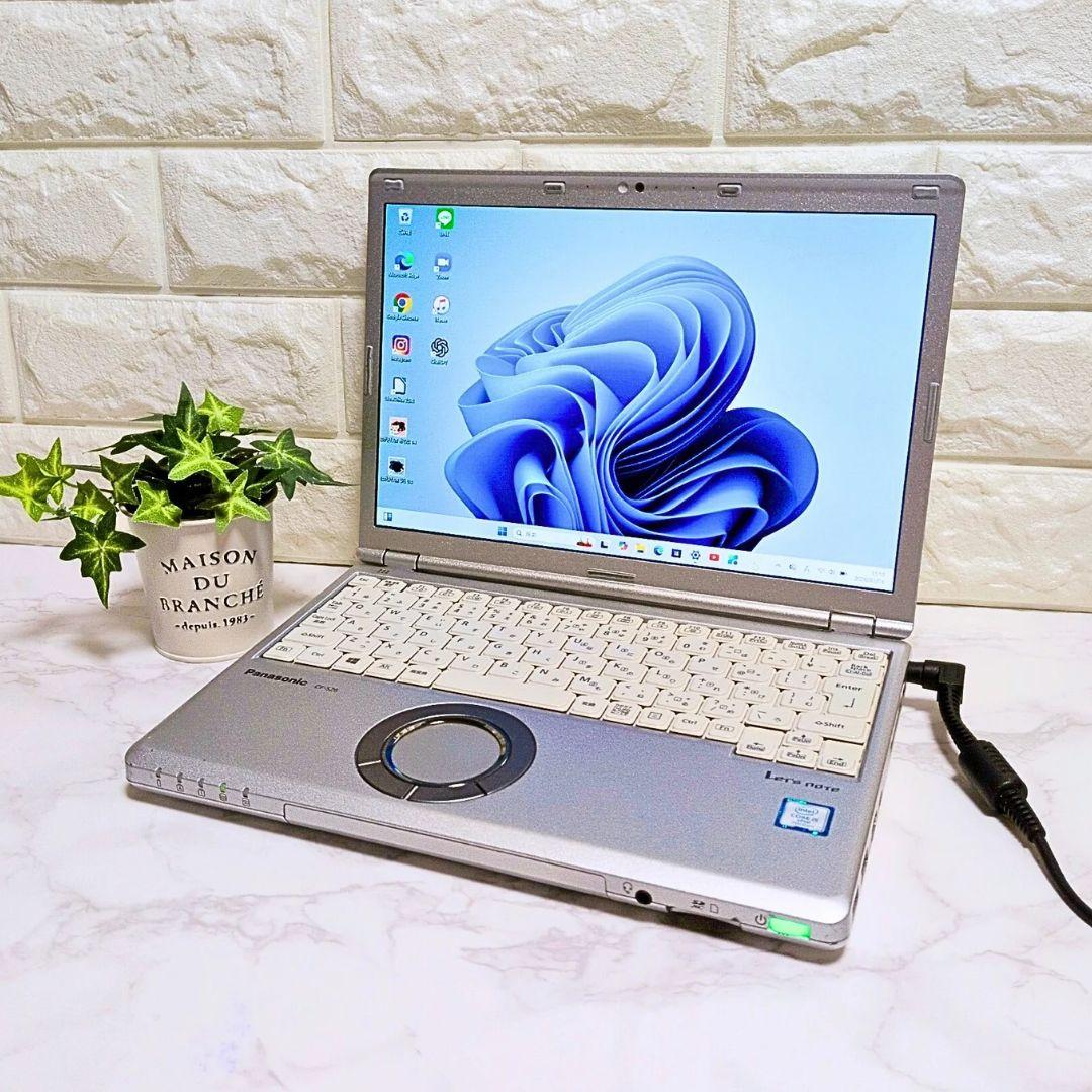 レッツノート CF-SZ6 i5 SSD Win11 ★超軽量小型ノートパソコン