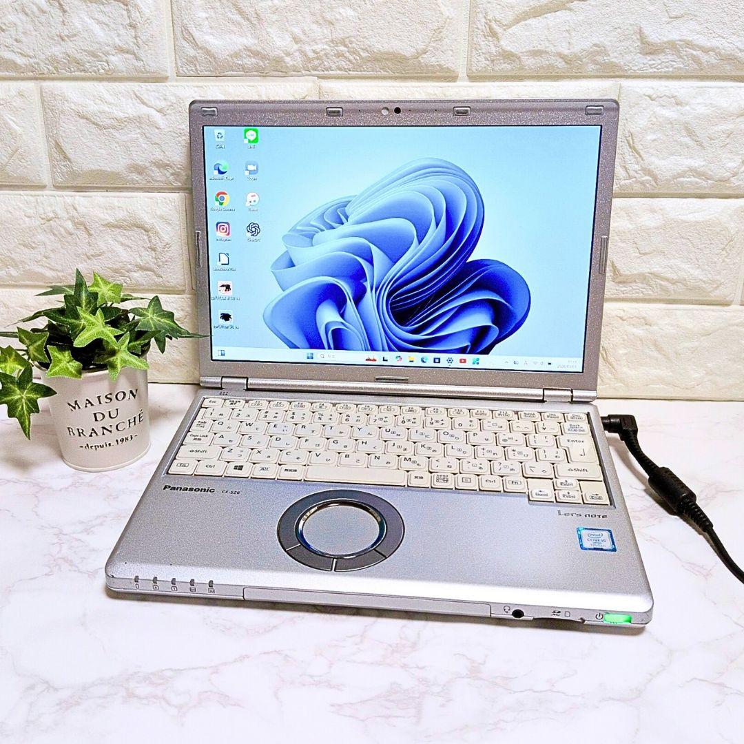 レッツノート CF-SZ6 i5 SSD Win11 ★超軽量小型ノートパソコン