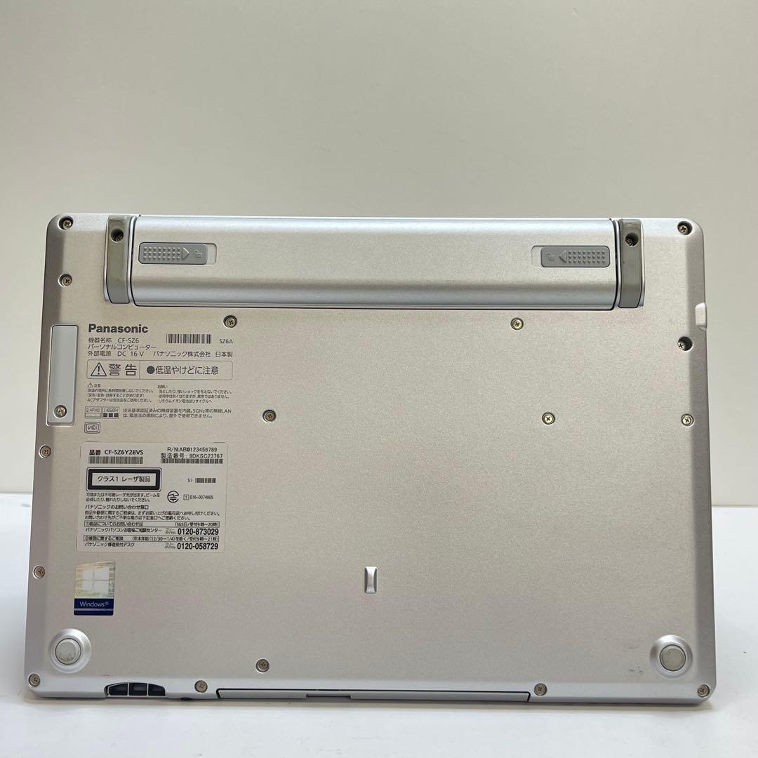 パナソニックCF-SZ6 i5-7300U 8GB SSD256GB