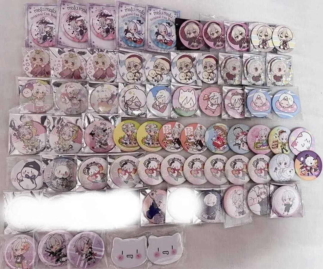 〖バラ売り可〗まふまふ 缶バッジ 239点 まとめ売り 歌い手