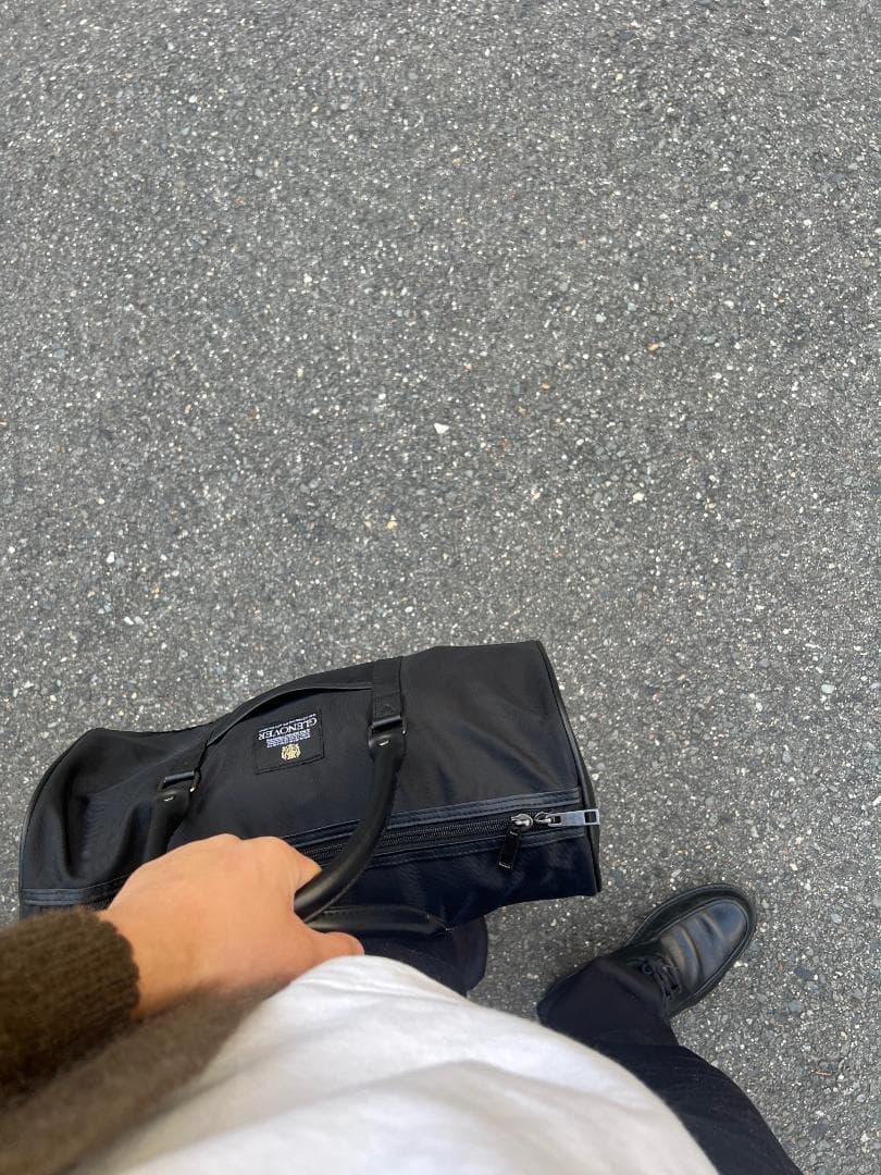 ブラック　ミニボストンバッグ