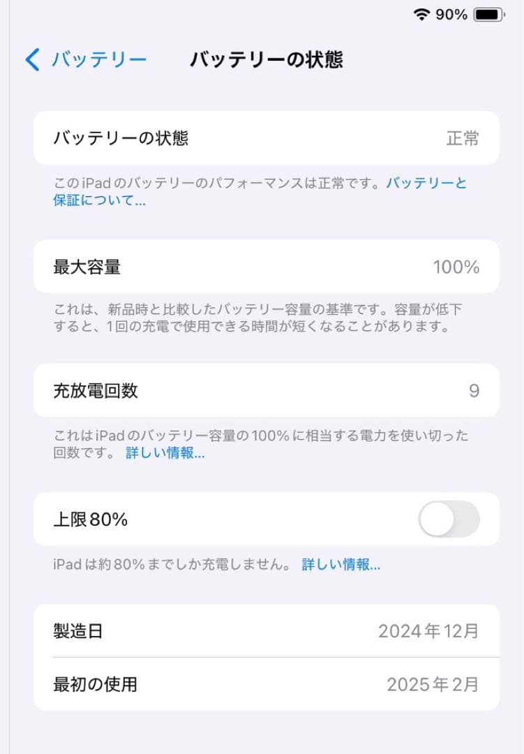 Apple iPad mini 第7世代 Wi-Fi 128GB スペースグレイ