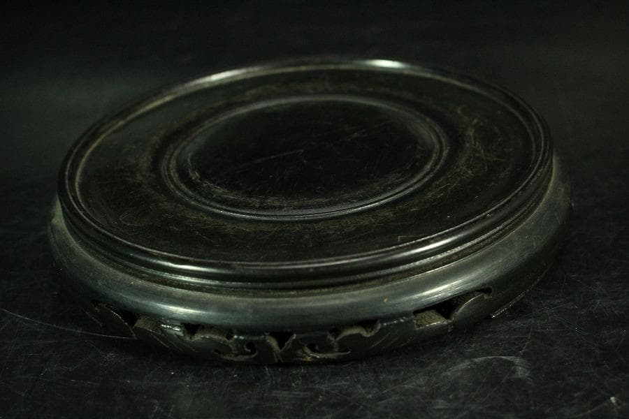 中国美術 壷 瓶 台付 二件(K-YC721)