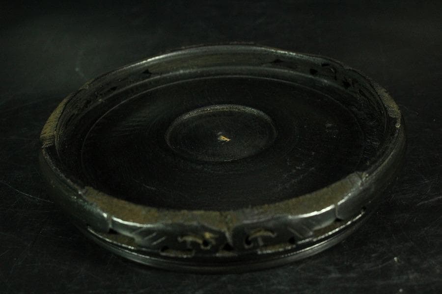 中国美術 壷 瓶 台付 二件(K-YC721)