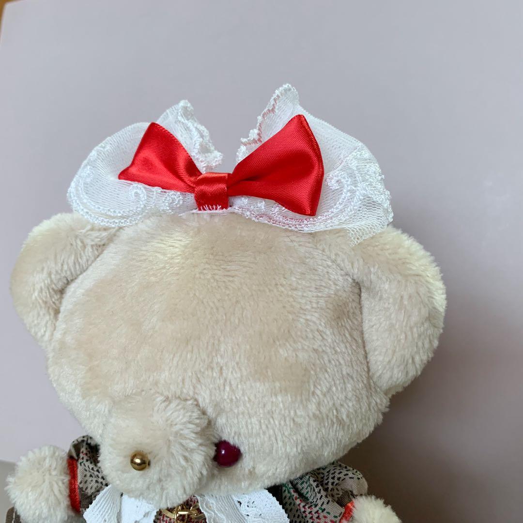 テディベア くま ぬいぐるみ ブラウン ぬい服 ゆめかわ レトロ