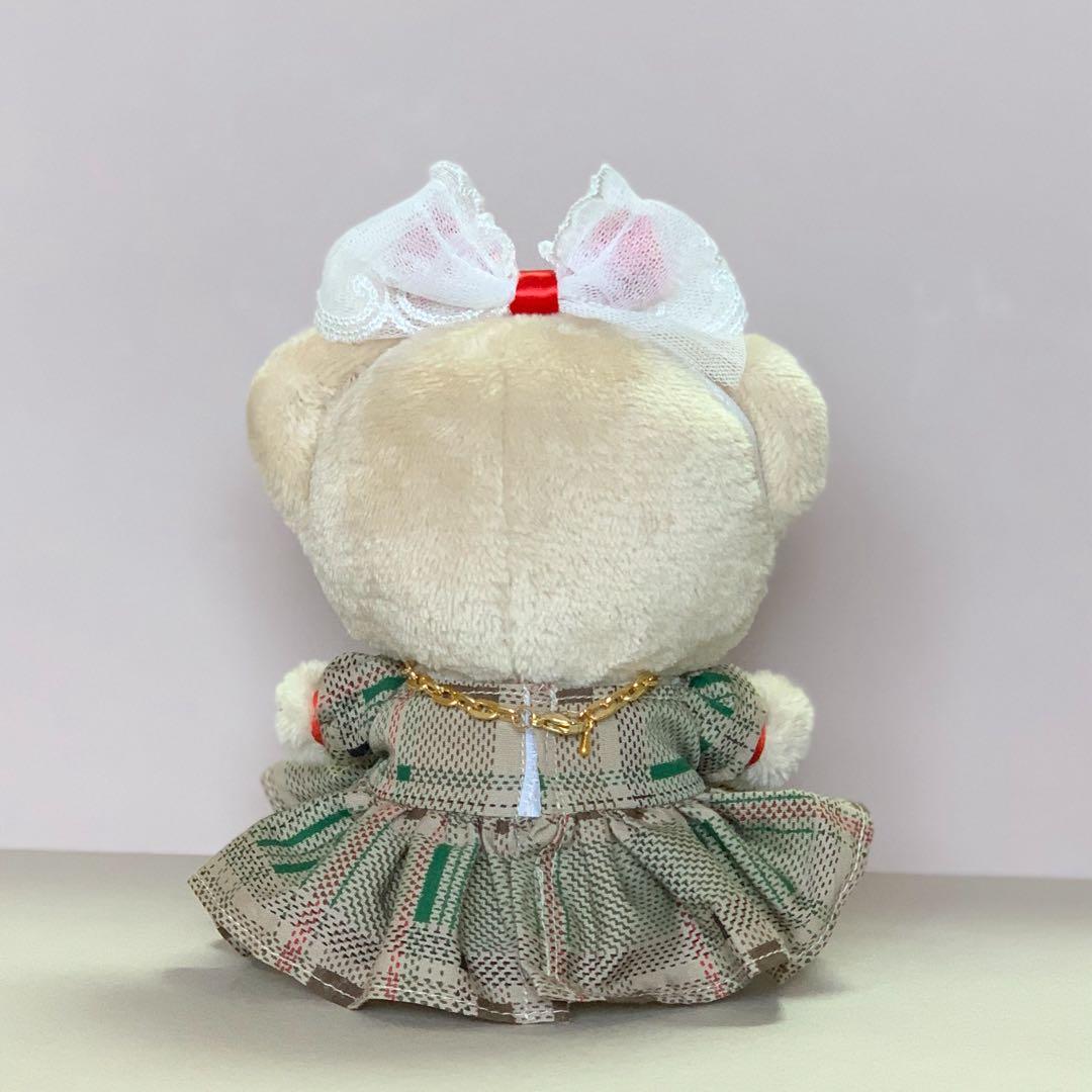 テディベア くま ぬいぐるみ ブラウン ぬい服 ゆめかわ レトロ
