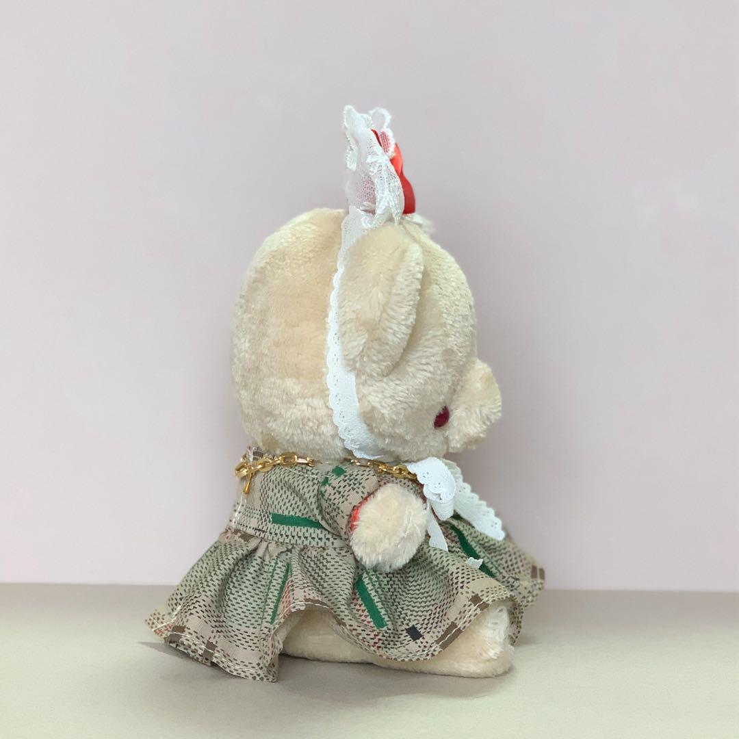 テディベア くま ぬいぐるみ ブラウン ぬい服 ゆめかわ レトロ