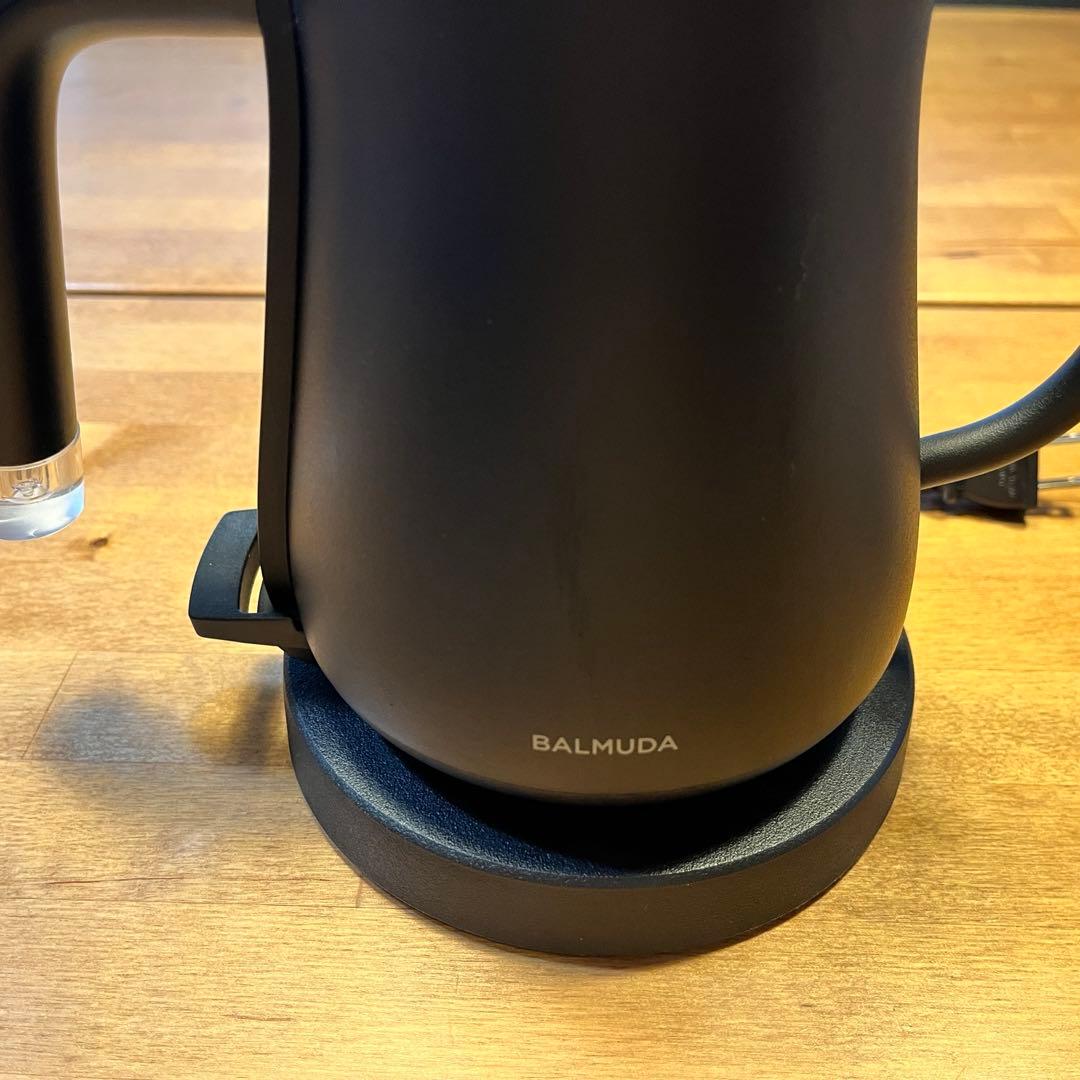 BALMUDA バルミューダ ブラック 電気ケトル 美品