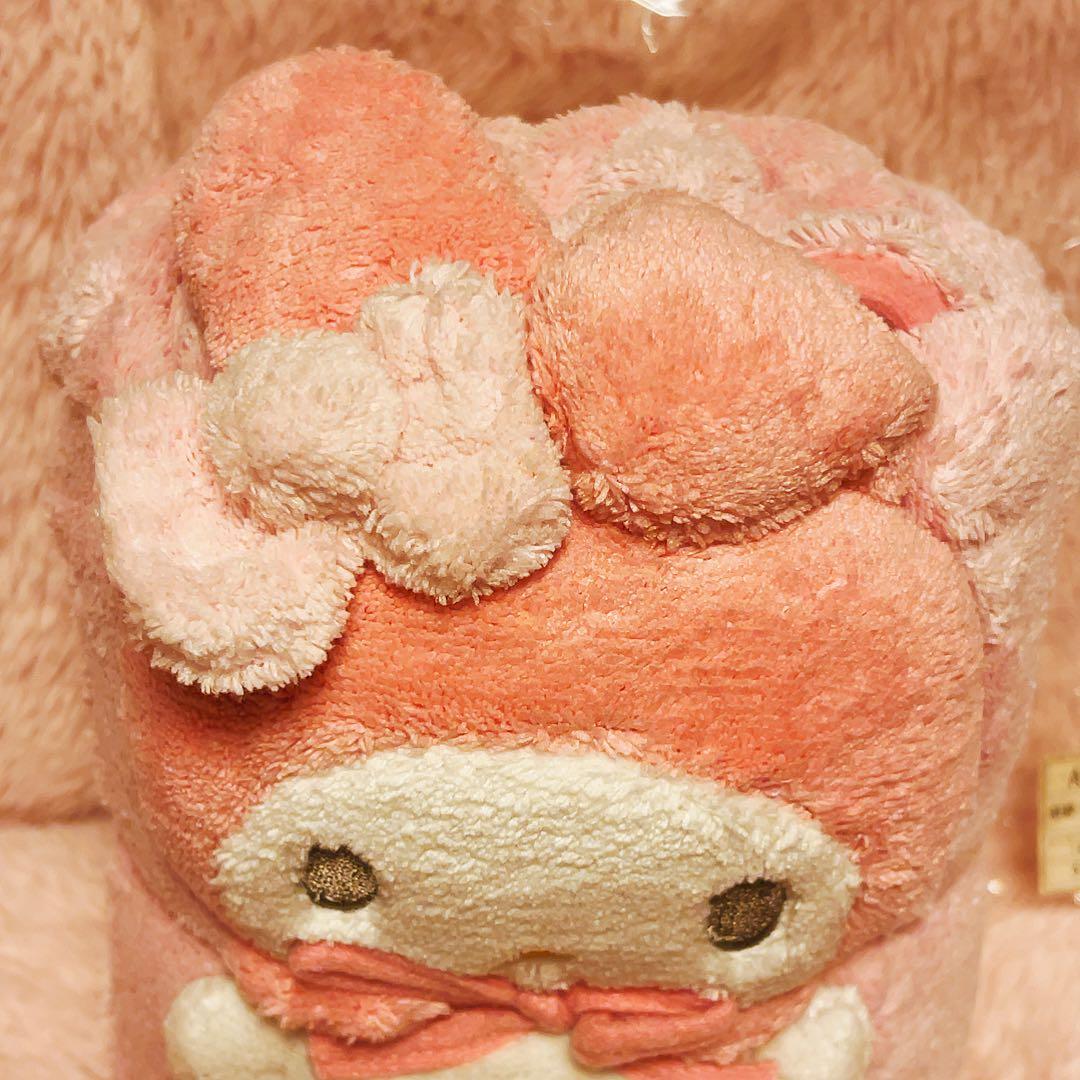 希少レア　マイメロディ　ひざかけ ぬいぐるみ　2005年製 サンリオ　平成レトロ