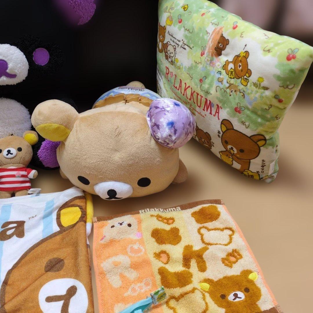 リラックマ ぬいぐるみ・タオル・マグカップセット
