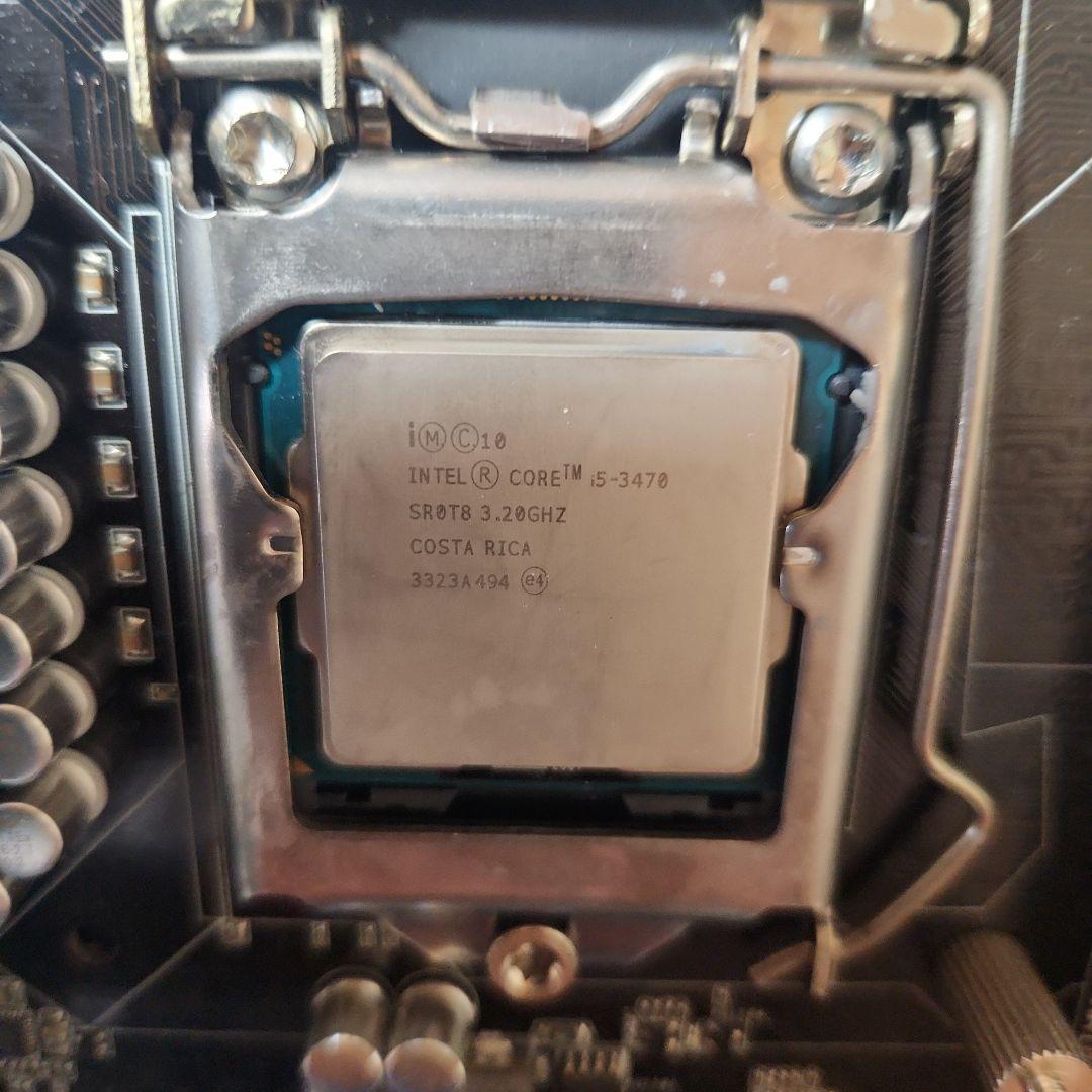 P8P67 i5-3470 GT640 DDR3 32GB 電源付 動作確認済