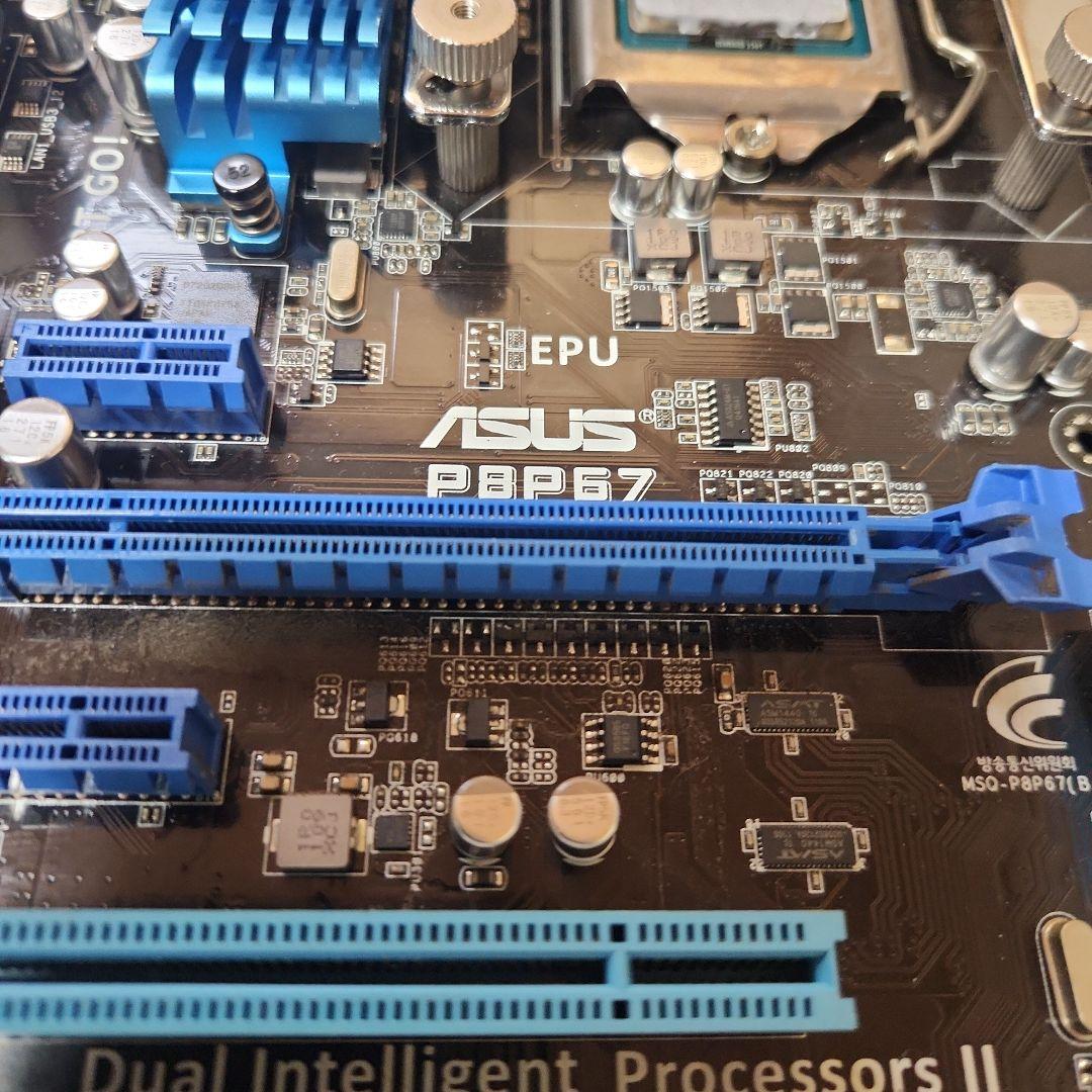 P8P67 i5-3470 GT640 DDR3 32GB 電源付 動作確認済