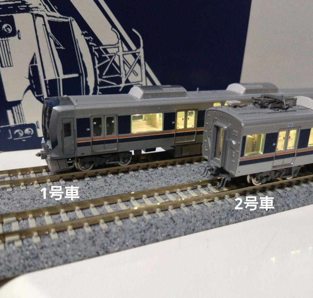 TOMIX 321系2次車 加工品 7両 D39編成 LED室内灯・インレタ付