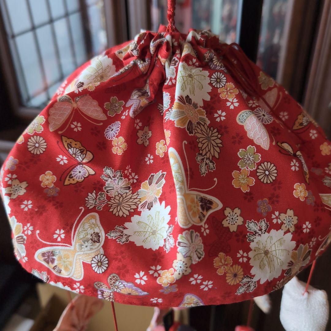 ひな祭り 吊るし雛、吊るし雛傘つき