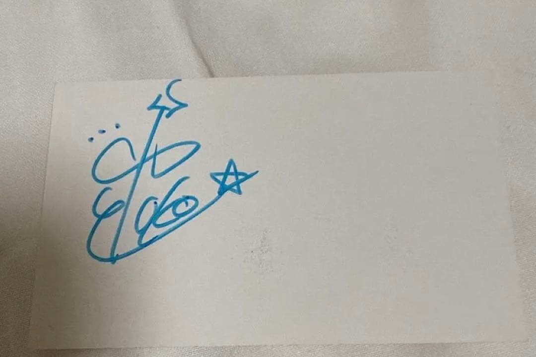 美品！川村昇子SKE48観覧車Sky-Boat17周年記念当選品メッセージカード