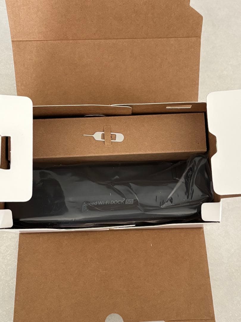 Speed Wi-Fi DOCK 5G01 ブラック 箱付き