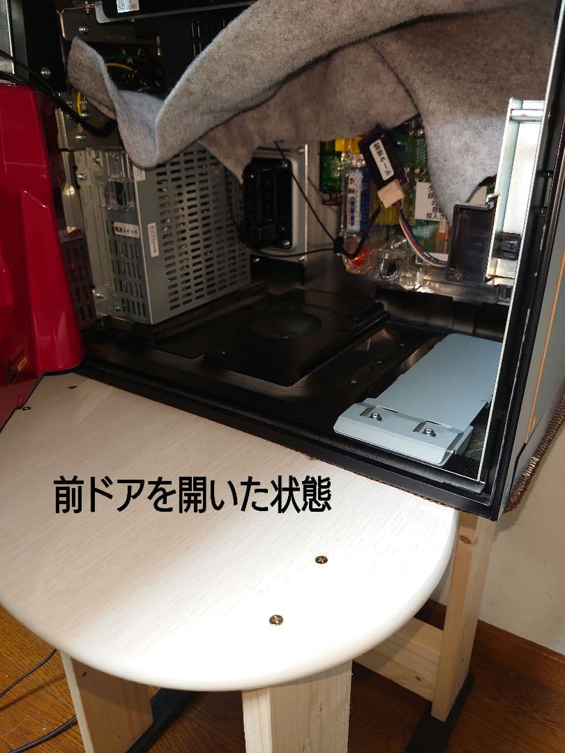 【累積226台目】パチスロを置く台・1台用シンプルスタンド★超コンパクト型⑦