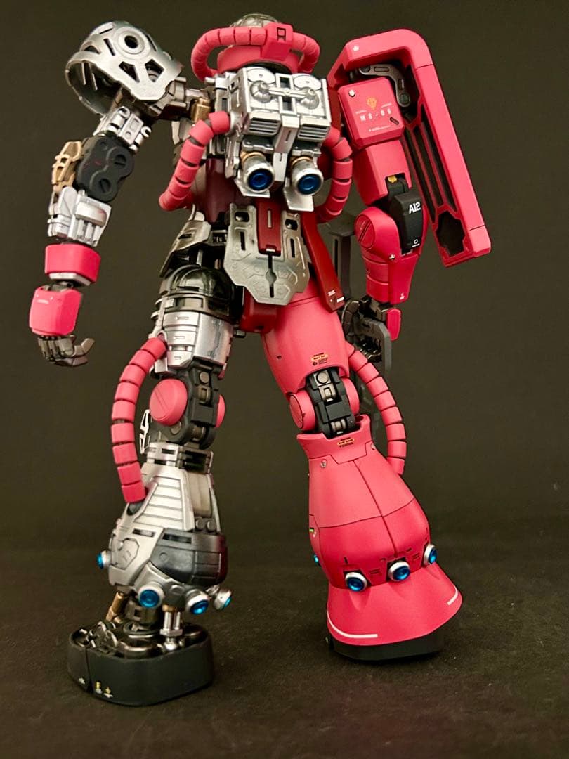 改修塗装済み完成品　MG 1/100 シャア専用ザク Ver.2.0