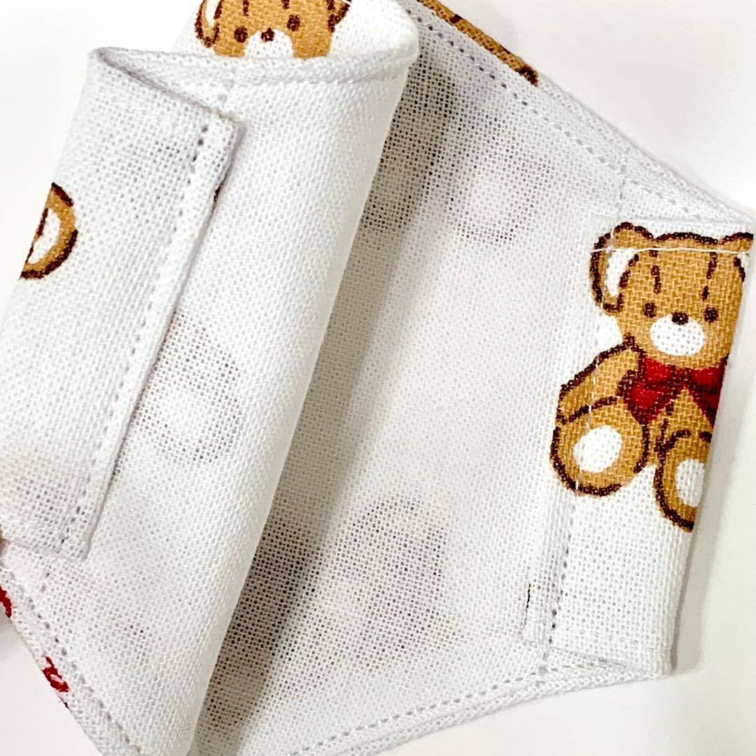 No.504 オーダーマスク　くま　テディベア　くまちゃん　キッズマスク